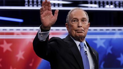 Candidatos democratas contra Michael Bloomberg