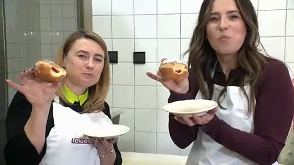 Fánkkal várják a böjtöt Lengyelországban Fánkkal várják a böjtöt Lengyelországban