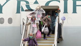 Passengers from coronavirus-hit cruise ship arrive home in Hong Kong