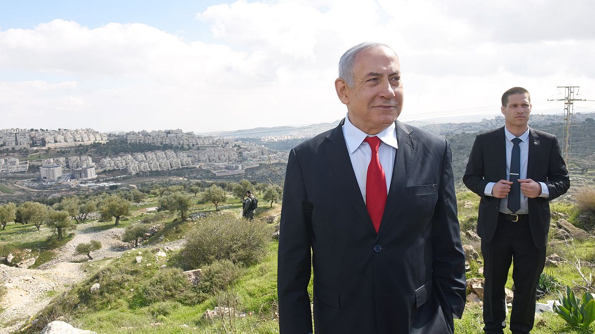 رئيس الوزراء الإسرائيلي بنيامين نتنتياهو 