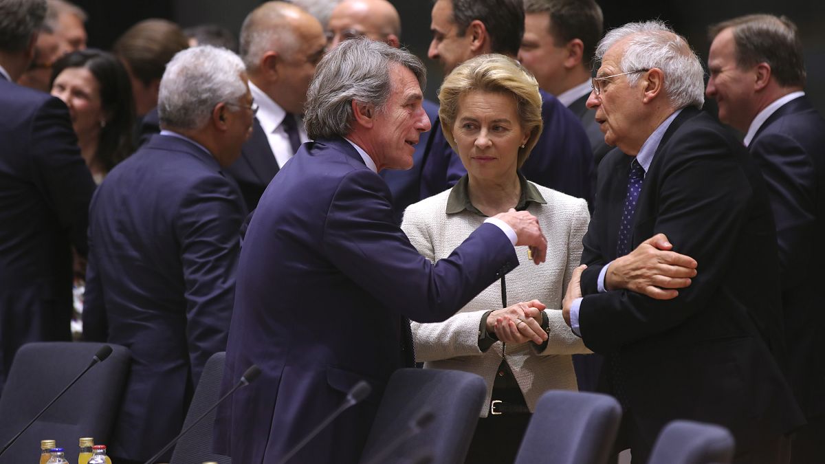 Watch again: European parliament president speaks amid tense budget summit 