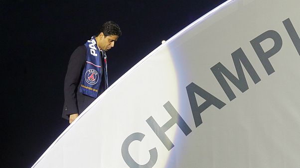 Nasser al-Khelaifi está a ser acusado enquanto presidente da BeIN Sports Nasser al-Khelaifi está a ser acusado enquanto presidente da BeIN Sports