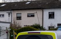 Police searched a house in Hanau, believed to be the place where the suspect was found dead.