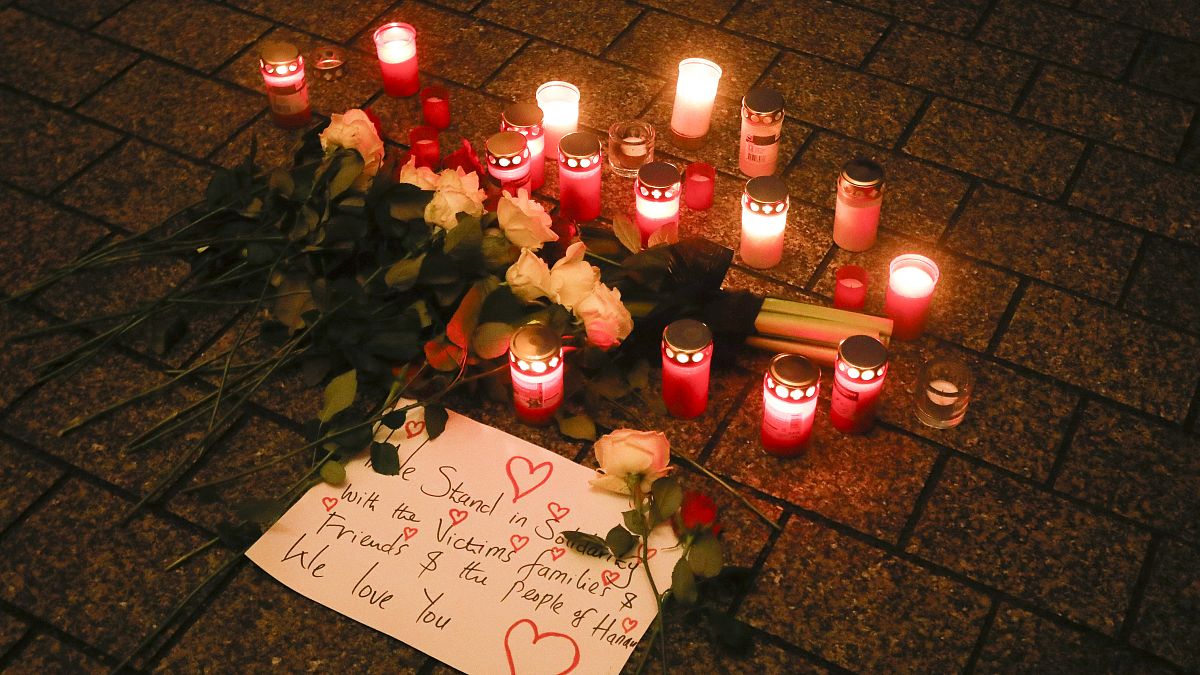 Homenagens às vítimas de ataque racista de Hanau