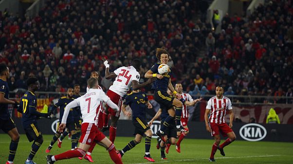 Europa League: Προβάδισμα Άρσεναλ μετά το 0-1 στο Καραϊσκάκης Europa League: Προβάδισμα Άρσεναλ μετά το 0-1 στο Καραϊσκάκης