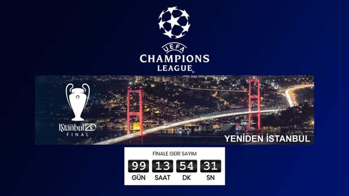 İstanbul 2020 UEFA Şampiyonlar Ligi Finali'nin internet sitesi açıldı
