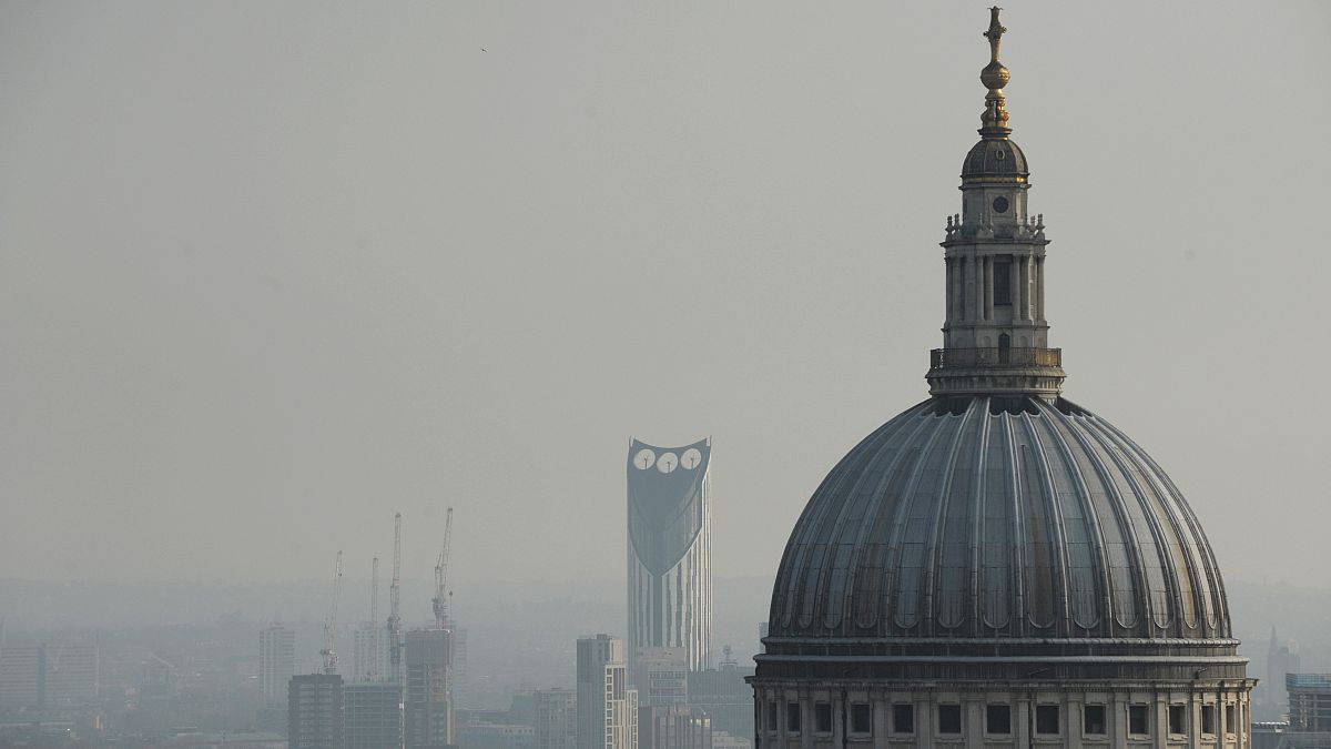 FILE PHOTO: Saint Paul's cathedral in central London on April 9, 2015.