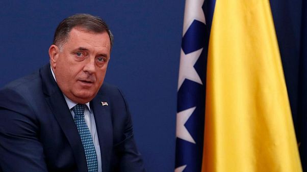 Milorad Dodik, Mitglied des dreiköpfigen Staatspräsidiums von Bosnien und Herzegowina Milorad Dodik, Mitglied des dreiköpfigen Staatspräsidiums von Bosnien und Herzegowina