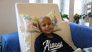 8 yaşındaki Ahmet Burhan Ataç Almanya'da kanser tedavisi görüyor