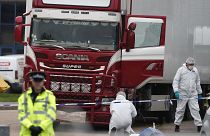 The bodies of 39 people were found in a refrigerated lorry trailer in the town of Grays, Essex.