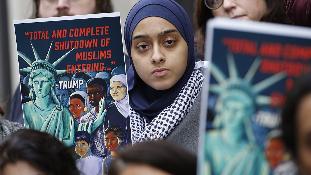 حظر سفر المسلمين إلى الولايات المتحدة