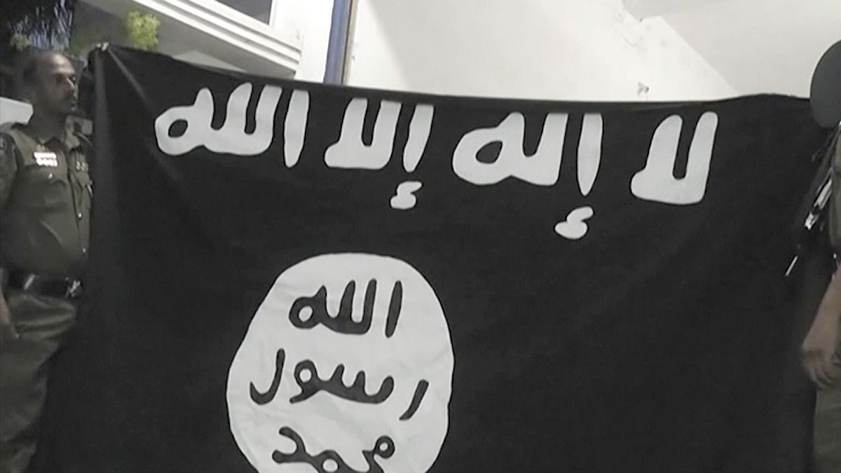 علم داعش 