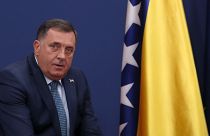 Milorad Dodik, the Bosnian Serb member of the country's tripartite Presidency, pictured in 2019. 