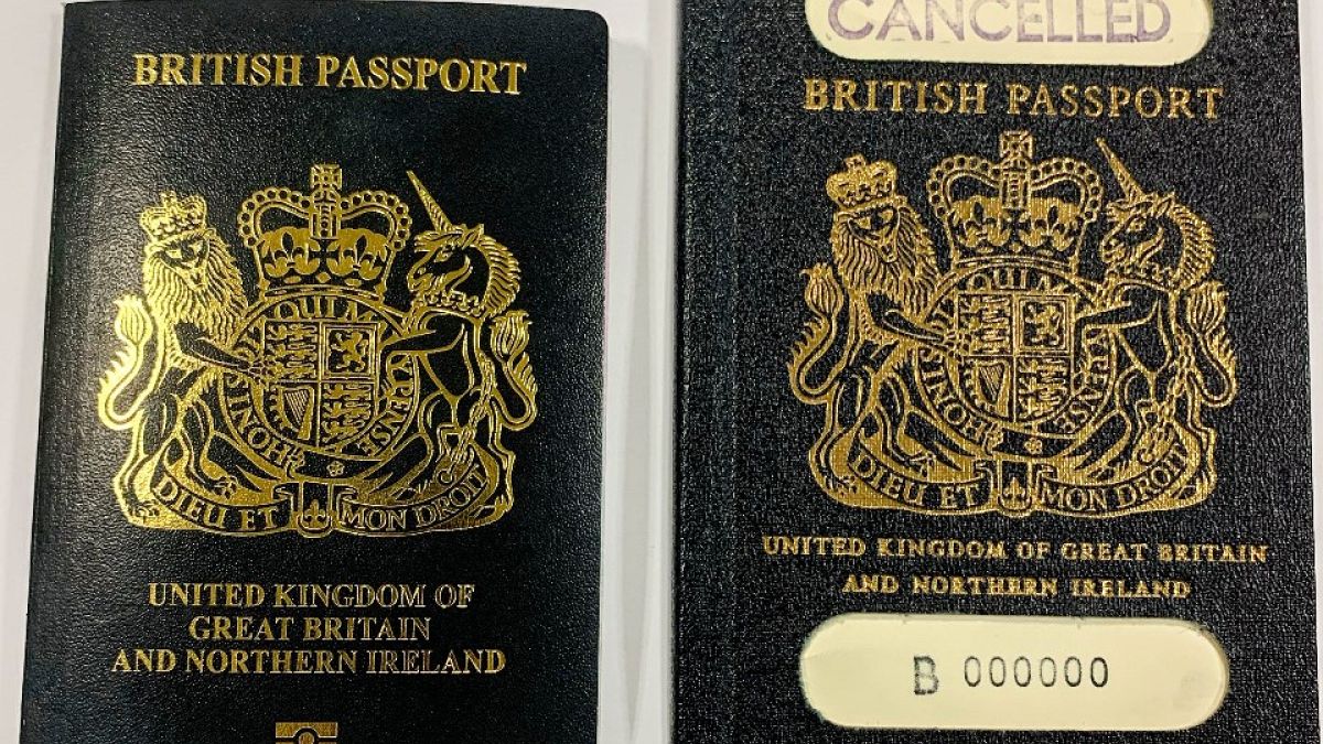 Rollout of UK's new blue passports to begin in March