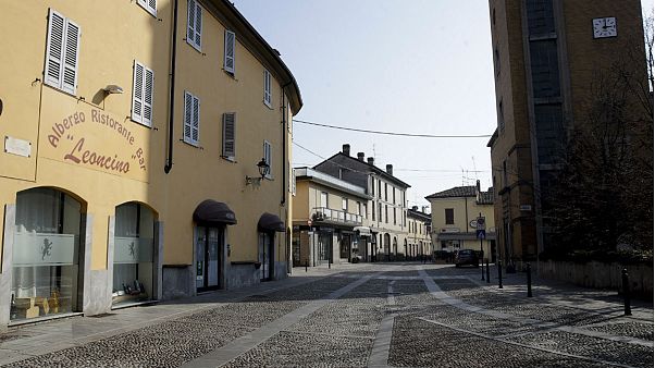 Codogno parece uma cidade-fantasma devido ao novo coronavírus Codogno parece uma cidade-fantasma devido ao novo coronavírus