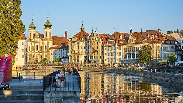 İsviçre'nin Luzern kenti İsviçre'nin Luzern kenti