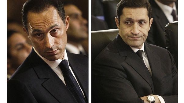 نجلا مبارك علاء وجمال نجلا مبارك علاء وجمال