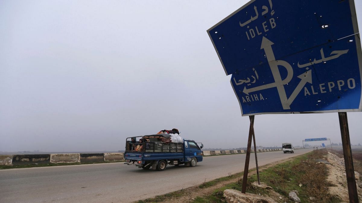 بزرگراه ۴۵۰ کیلومتری دمشق-حلب پس از ۸ سال بار دیگر باز شد