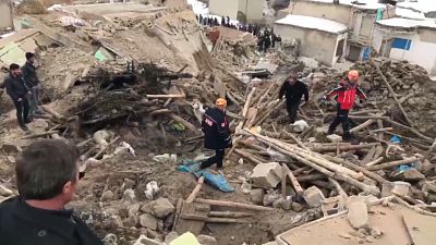 Un mortífero terremoto golpea Turquía e Irán 