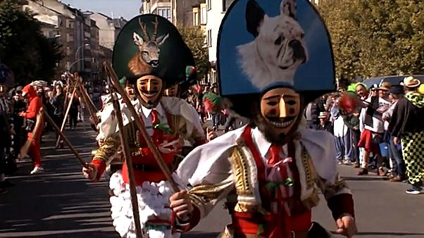 Europa mascara-se para o Carnaval Europa mascara-se para o Carnaval
