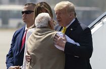  Donald et Melania Trump effectuent leur première visite d'Etat de 2 jours en Inde