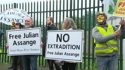 مظاهرات في بريطانيا تطالب بعدم تسليم أسانج إلى الولايات المتحدة