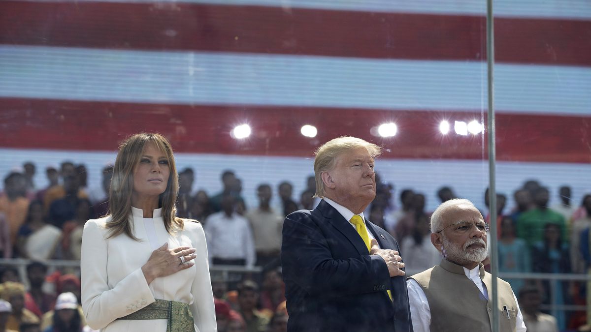 ABD Başkanı Donald Trump'ın Hindistan ziyareti