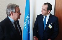 Κυπριακό, Αμμόχωστος και ΑΟΖ στη συνάντηση Χριστοδουλίδη-Γκουτέρες