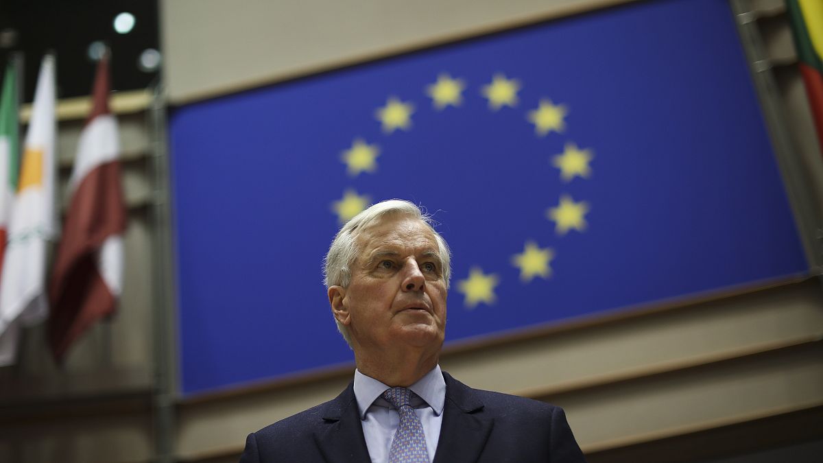Le négociateur en chef de l'UE Michel Barnier