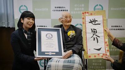 Dünyanın en yaşlı adamı Japon Chitetsu Watanabe, 112 yaşında hayata gözlerini yumdu