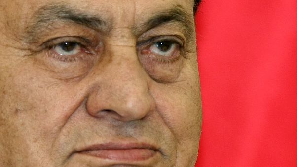 L'ex-président d'Egypte Hosni Moubarak pris en photo le 11 février 2009 à Istanbul, en Turquie L'ex-président d'Egypte Hosni Moubarak pris en photo le 11 février 2009 à Istanbul, en Turquie