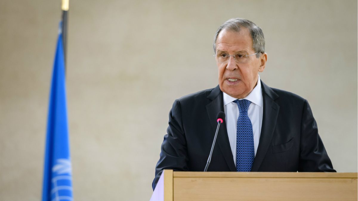 Rusya Dışişleri Bakanı Sergey Lavrov 