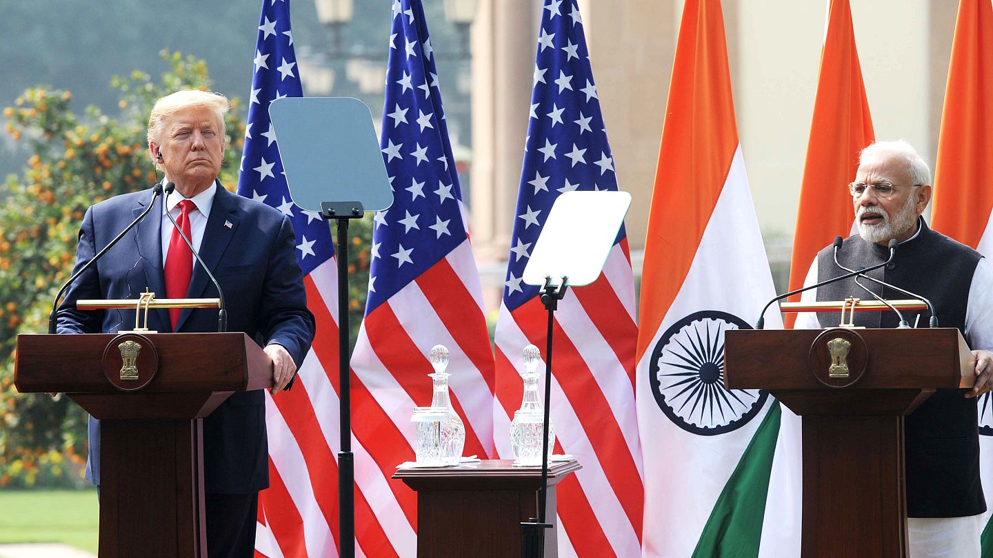 ABD Başkanı Trump, Hindistan'ın tartışmalı vatandaşlık yasası için sessiz  kaldı | Euronews