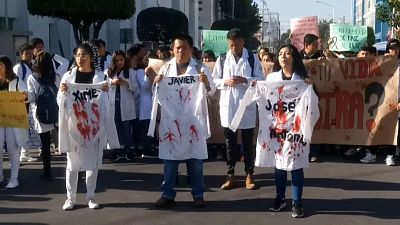 Puebla grita de dolor tras el asesinato de tres estudiantes de Medicina