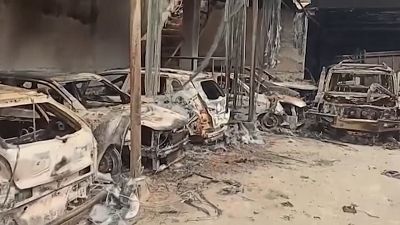 Cars burned as Muslim-Hindu violence leaves 20 dead in New Delhi