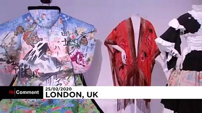 A kimonókról nyílt kiállítás Londonban