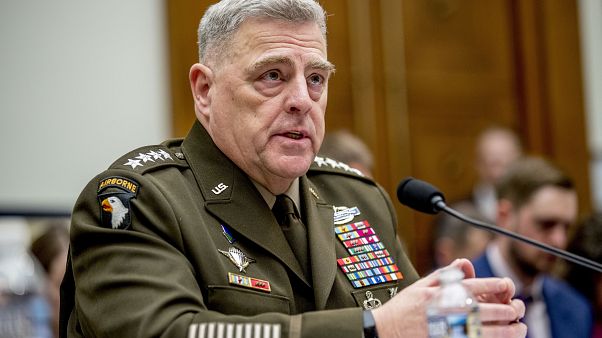 ABD Genelkurmay Başkanı Orgeneral Mark Milley ABD Genelkurmay Başkanı Orgeneral Mark Milley