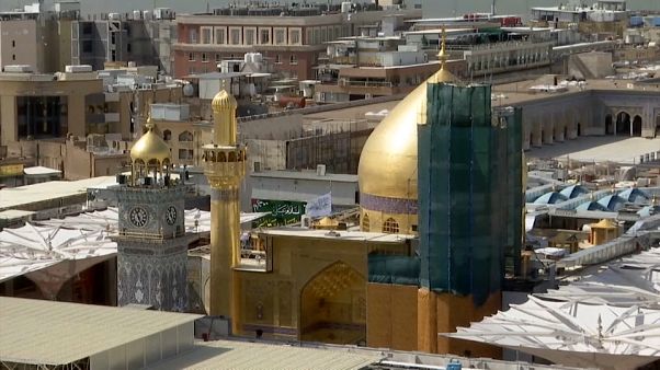 شاهد: فيروس كورونا ينشر الرعب بالنجف ويشل حركة السياحة الدينية بالعراق شاهد: فيروس كورونا ينشر الرعب بالنجف ويشل حركة السياحة الدينية بالعراق