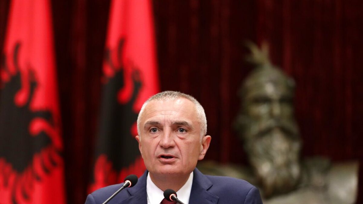 Albania's president Ilir Meta is locked in a battle with the country's government