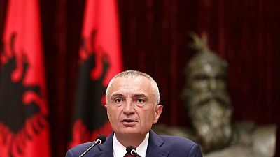 Albania's president Ilir Meta is locked in a battle with the country's government