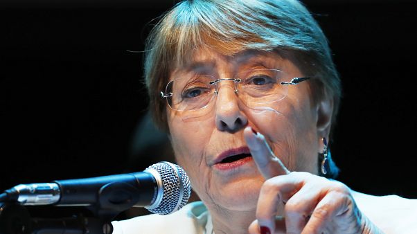 رئيسة المفوضية السامية لحقوق الإنسان في الأمم المتحدة ميشال باشليه رئيسة المفوضية السامية لحقوق الإنسان في الأمم المتحدة ميشال باشليه