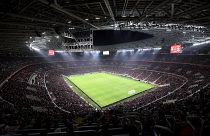 A Puskás Aréna avatóján játszott Magyarország - Uruguay barátságos labdarúgó-mérkőzés 2019. november 15-én.