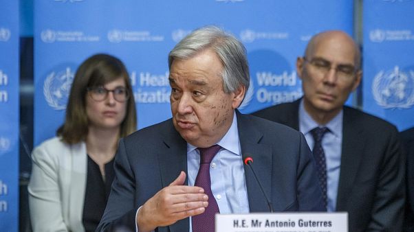 Birleşmiş Milletler (BM) Genel Sekreteri Antonio Guterres Birleşmiş Milletler (BM) Genel Sekreteri Antonio Guterres