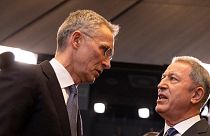 NATO Genel Sekreteri Jens Stoltenberg ve Savunma Bakanı Hulusi Akar