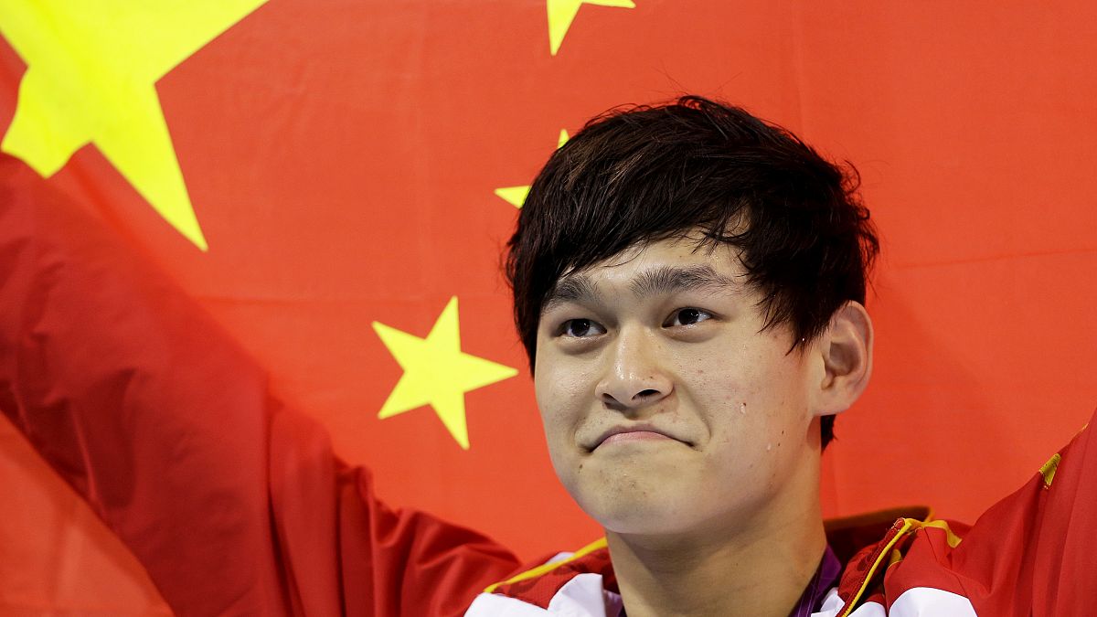 Çinli rekortmen yüzücü Sun Yang doping yaptığı gerekçesiyle 8 yıl men cezası aldı