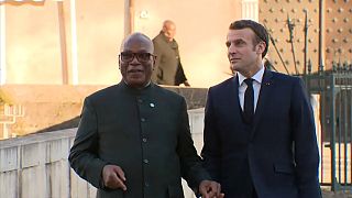 Les présidents malien et français à Pau au sommet G5 Sahel