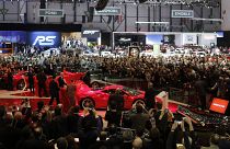 Женевский автосалон в 2015 году. 