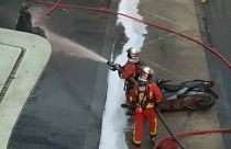 Aus Protest gegen Sänger Fally Ipupa: Feuer in Paris