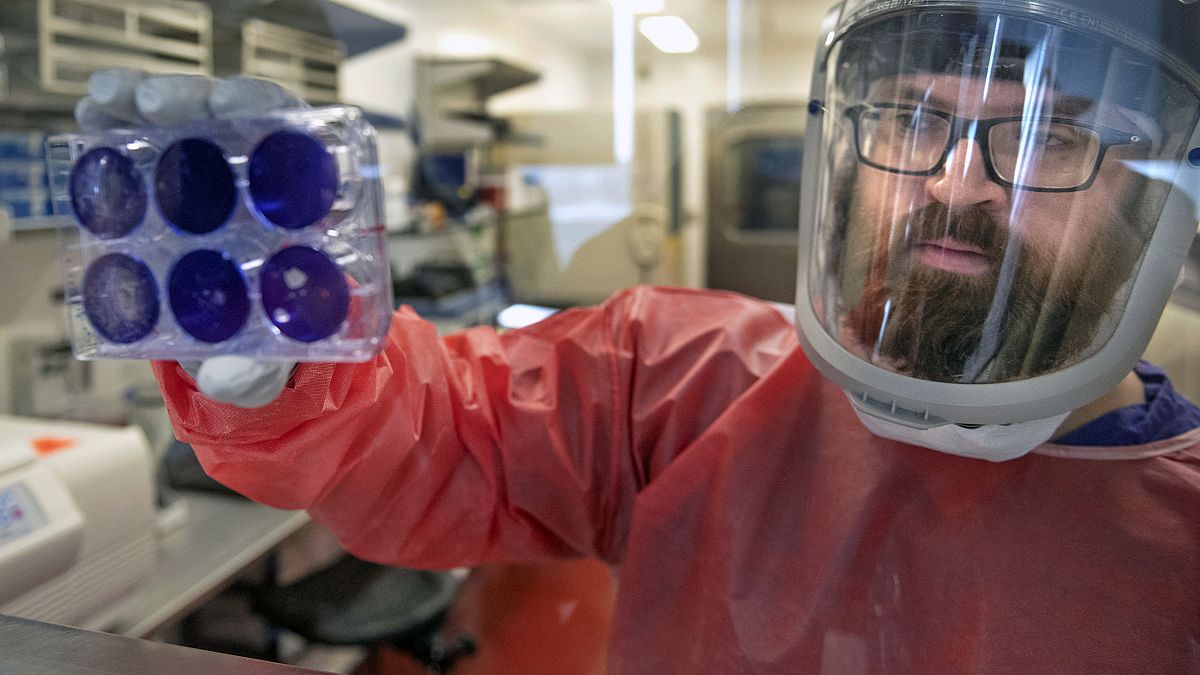 ABD'de Pittsburgh Üniversitesi'ndeki biliminsanları koronavirüs üzerine çalışmalarını sürdürüyor