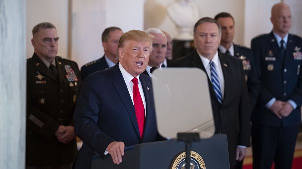 ABD Başkanı Trump ve Dışişleri Bakanı Pompeo ABD Başkanı Trump ve Dışişleri Bakanı Pompeo